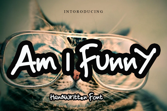 Am I Funny: A Fresh Handwritten Font for Web Design