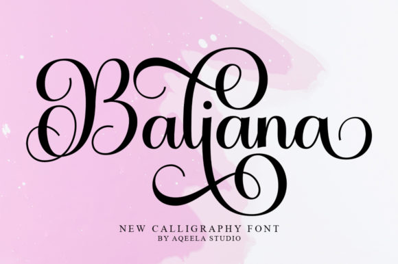 Baliana: A Handwritten Font That Elevates Campaign Design