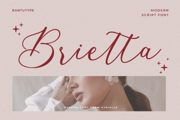 Brietta Font for Web Design Projects