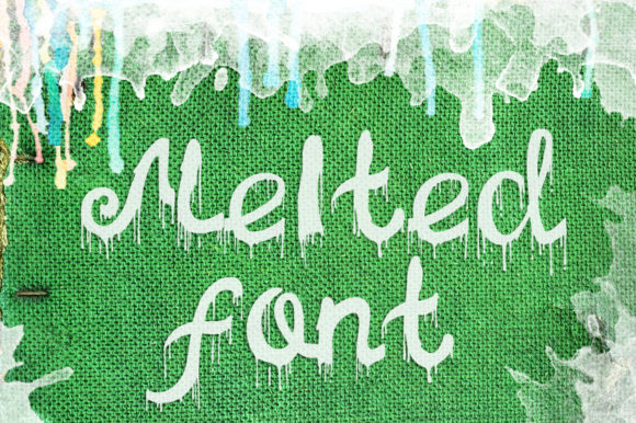 Discover the Whimsical Charm of Melted Font