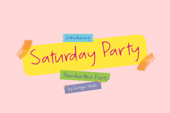 Enhance Your Brand with the Saturday Party Font