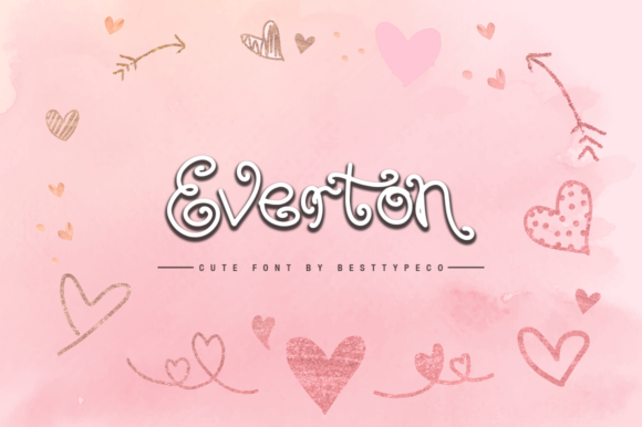 Everton Script Font for Branding and Design