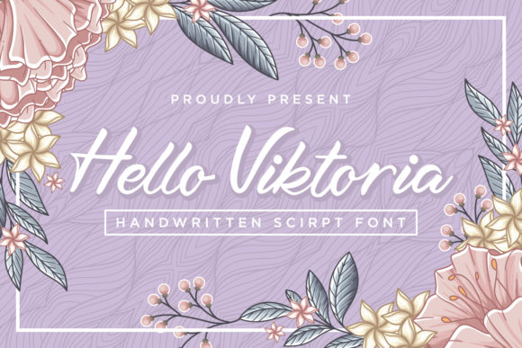 Hello Viktoria Font for Business Branding