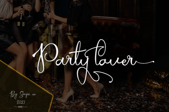 Party Lover: A Script Font That Elevates Your Editorial Design