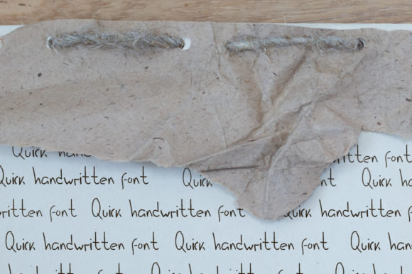 Quick Handwritten for Web Design: A Natural Display Font