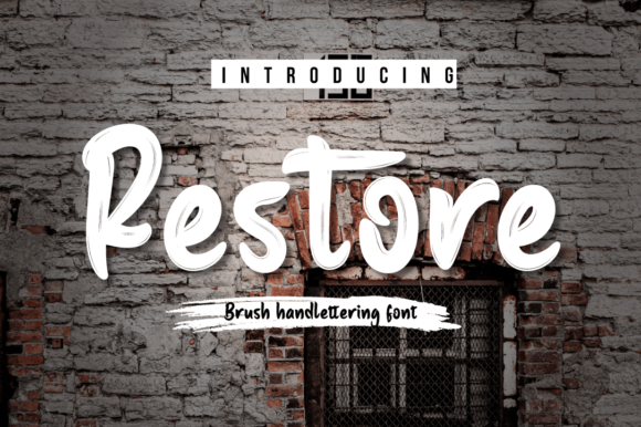 Restore: A Handwritten Font for Thoughtful Editorial Design