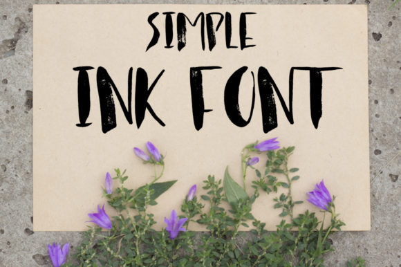 Simple Ink: A Whimsical Script Font for Editorial Design