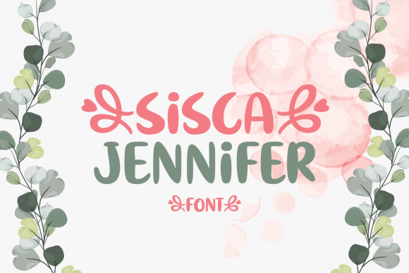 Sisca Jennifer Font for Handmade Creations