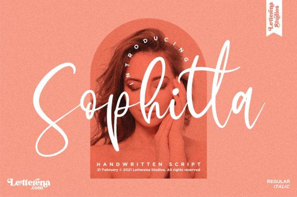 Sophitta: A Luxurious Handwritten Font for Modern Campaigns