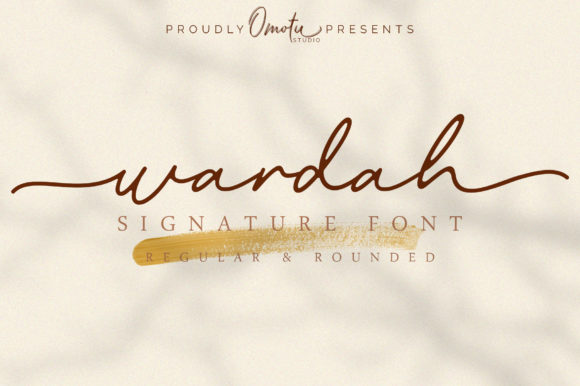 Wardah: A Luxurious Handwritten Font for Branding